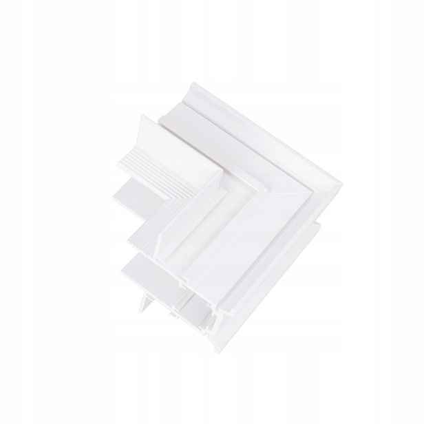 Úhelník zapuštěné kolejnice Magnetic Bílý MT0027 MaxLight