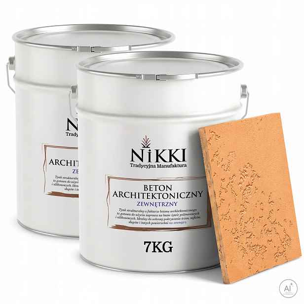 Fasádní omítka s architektonickou strukturou Betonu 2 x 7 kg Karamelová