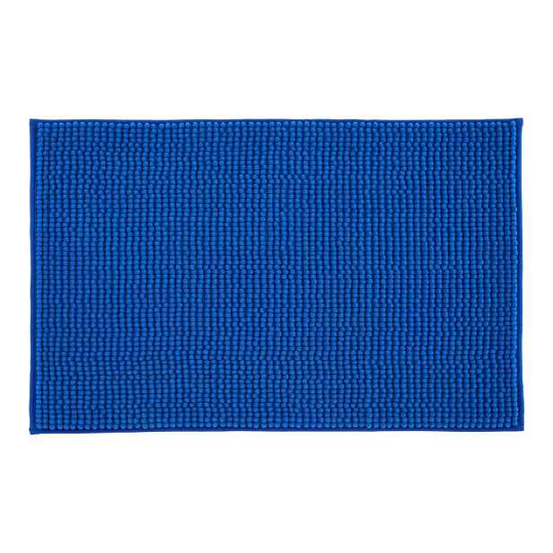 Modrá koupelnová předložka 50x80 cm Bobble – Catherine Lansfield