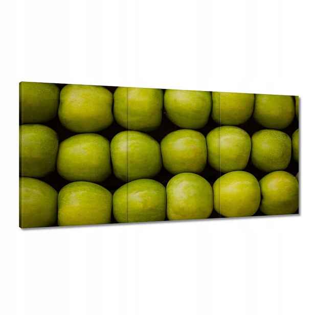 Obrazy 180x90 Zelené jablko Jablka