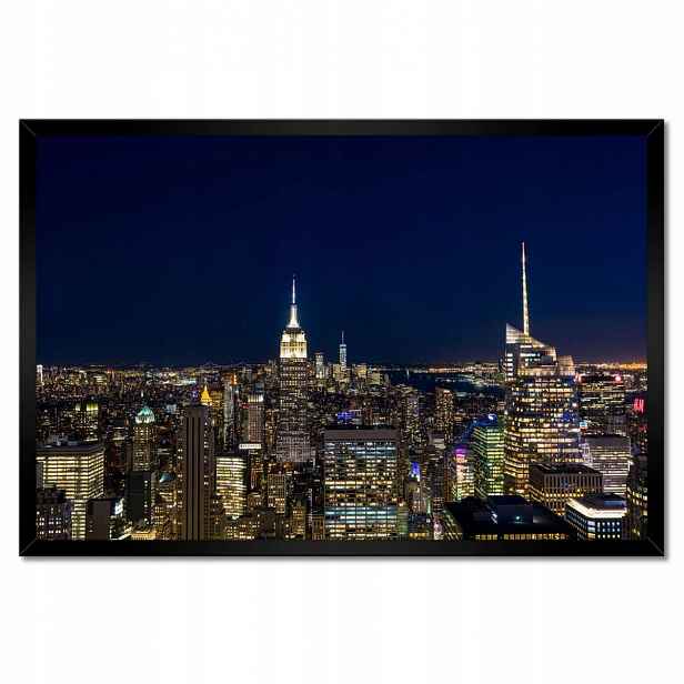 Plakáty v rámu 60x40 New York Pohled shora