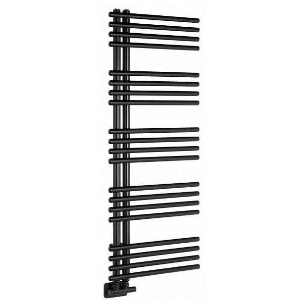 Sapho Nympha - Topné těleso 50x125 cm, matná černá LLN125B