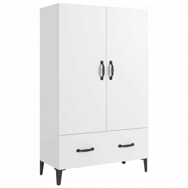 vidaXL Komoda bílá 70 x 31 x 115 cm kompozitní dřevo