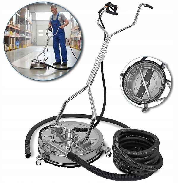 Kartáč T-racer 18" S Odsáváním Vody Na Mytí Kostek Pro Karcher Hd Hds M22