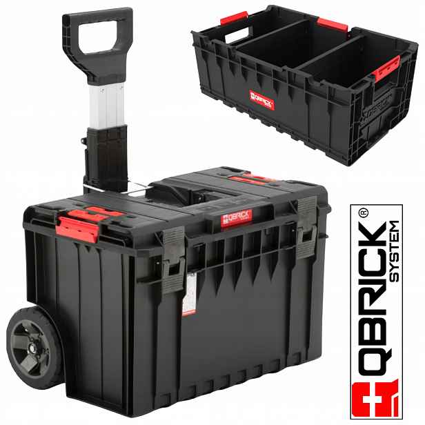 Qbrick Box Na Kolečkách, Kufr Na Nářadí Záchodová Skříň, Mobilní Sada