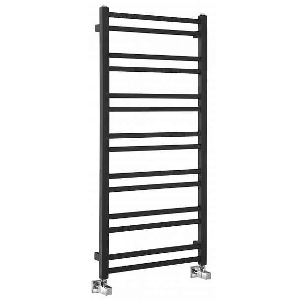 Sapho Metro Dos - Topné těleso 50x110 cm, 343 W, matná černá IR432TB