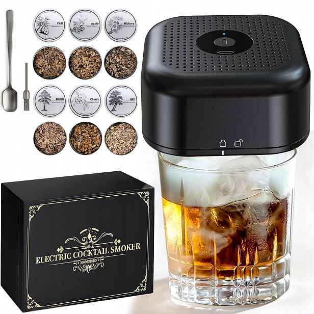 Sada Na Uzení Whisky Smoker Gadget Dárek Pro Přítele Muže