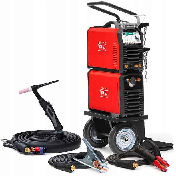 Poloautomatický Svařovací Stroj Ideal Expert Tig 220 Ac/dc Mma 230V 200A Puls Hf 4 M