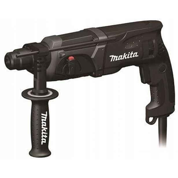 Makita HR2470BX40 kombinované kladivo Sds+, 780W, 2,4J sada vrtáků, černá