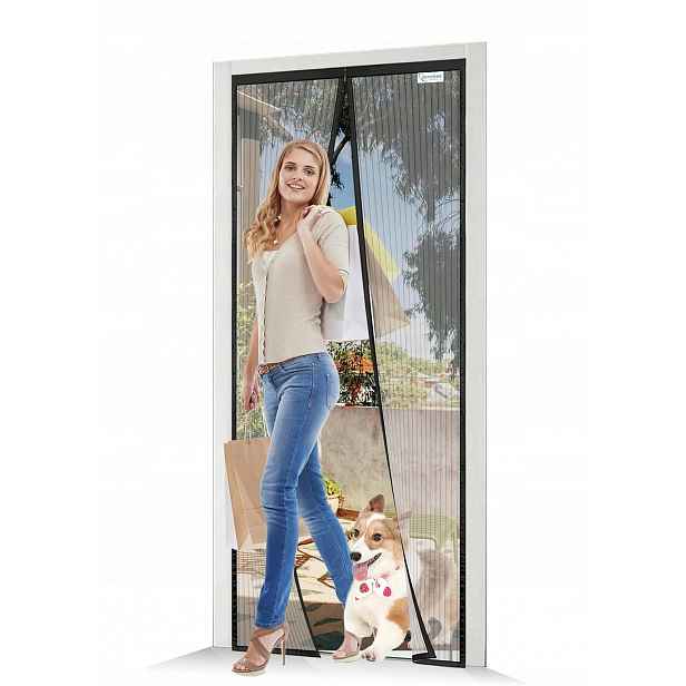 Moskytiéra Na Dveře balkonové 215 x 140 Cm dveřní proti hmyzu