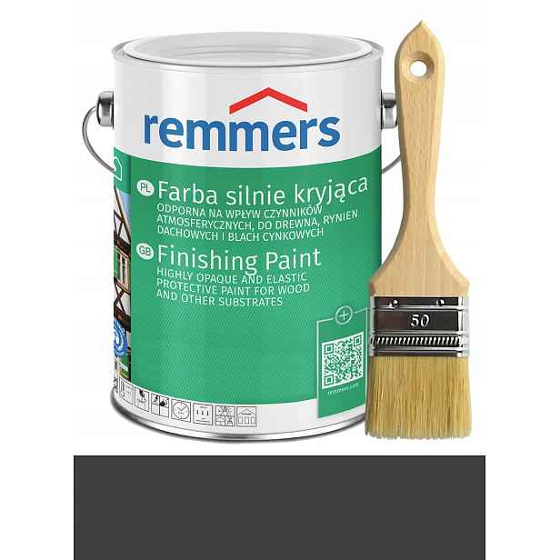 Remmers Barva na dětské hřiště, domky Černá 5L