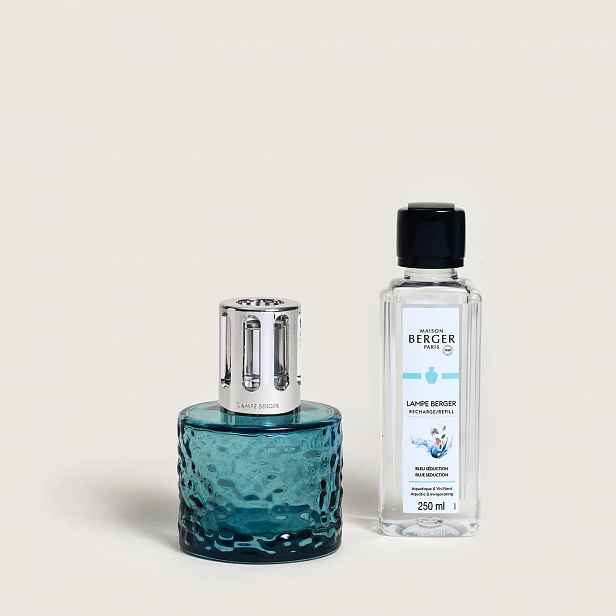 Sada Mirage malá lampa a esence Blue Seduction jemná bavlna 250 ml M