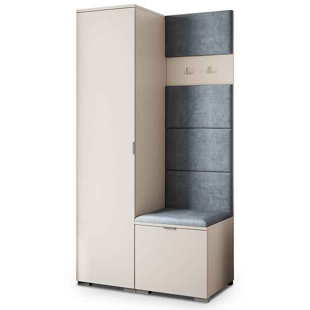 MASSENO MODERNÍ PŘEDSÍŇOVÁ SESTAVA LORI, 95/181/51 cm, kašmírová