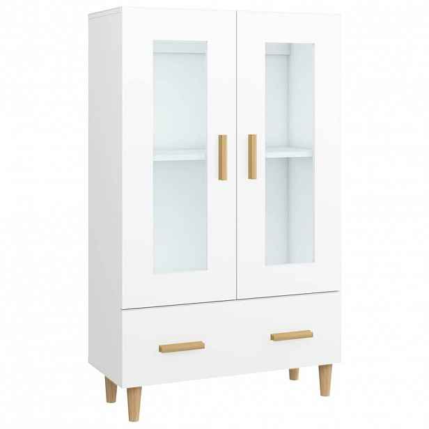 vidaXL Komoda bílá 70 x 31 x 115 cm kompozitní dřevo