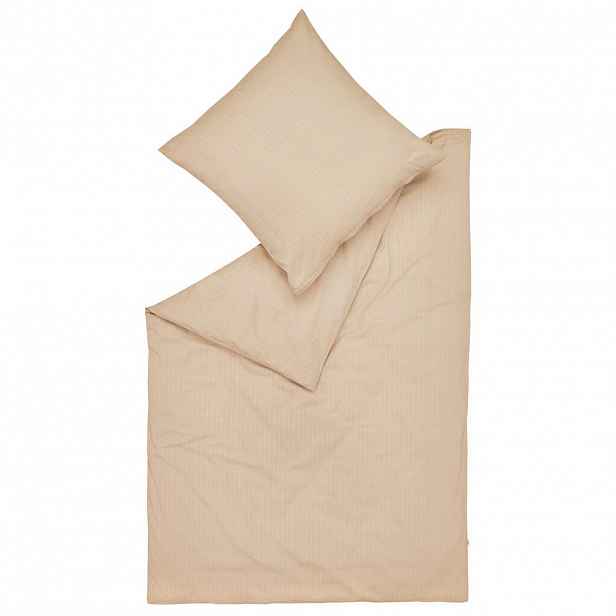 Esprit POVLEČENÍ, flanel, krémová, pískové barvy, 135/200 cm