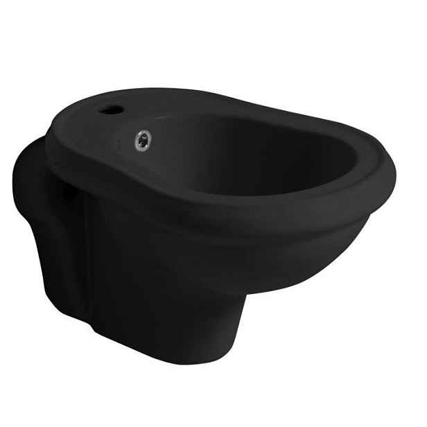 Kerasan RETRO bidet závěsný 38x52cm, černá mat