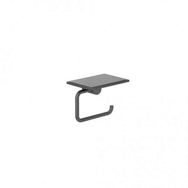 Kludi Vela R držák toaletního papíru kartáčovaný gunmetal 58971N2