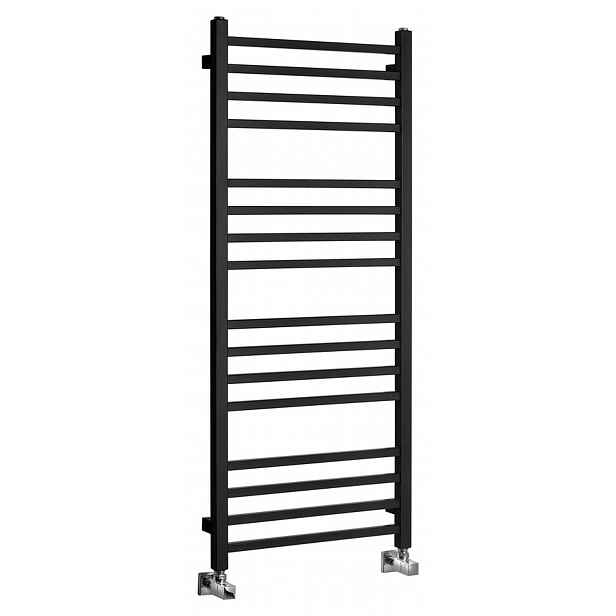 Sapho Metro - Topné těleso 50x120 cm, 386 W, matná černá IR410TB