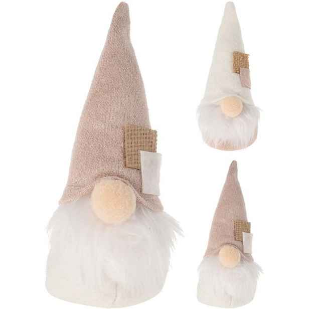 SKŘÍTEK 16cm, sedící, 2druhy, textil, dek.