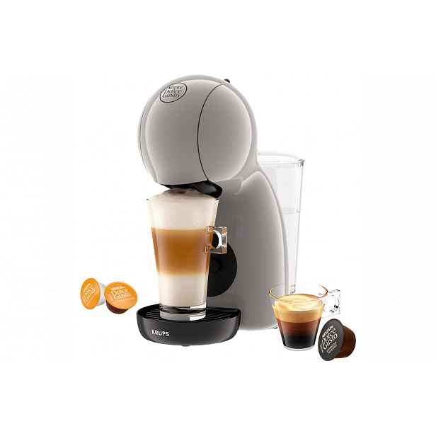 Kapslový kávovar KRUPS Nescafé Dolce Gusto Piccolo XS KP1A3AF0 Světle šedý