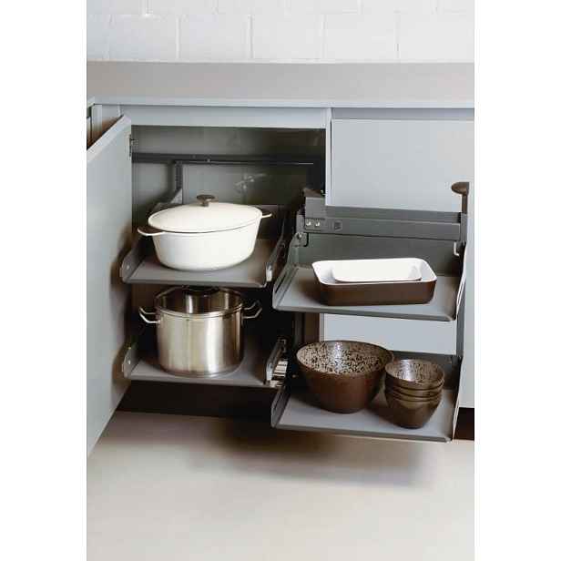 Peka 05.0453.KPL/A Magic Corner Comfort Libell 900/ 500/ pravý/ antracit