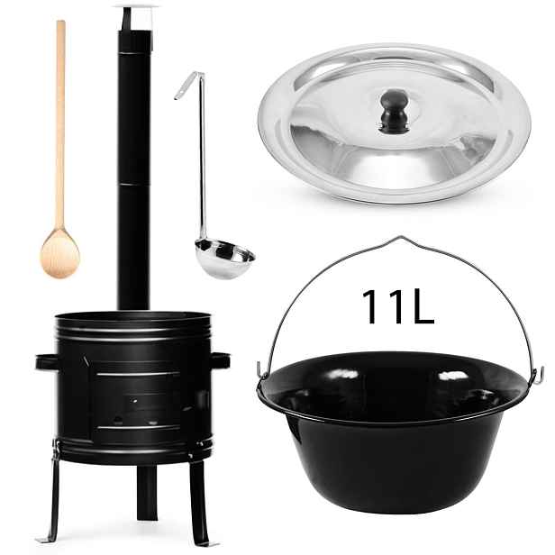 Perfect Home Set-80 Kotlíková souprava 11 L, 5 ks