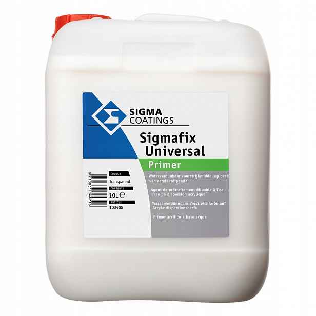Sigma Coatings Sigmafix Univerzální Primer 10L Bezbarvý Základový Koncentrát 1:4