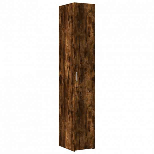 vidaXL Skříň highboard kouřový dub 30 x 42,5 x 185 cm kompozitní dřevo