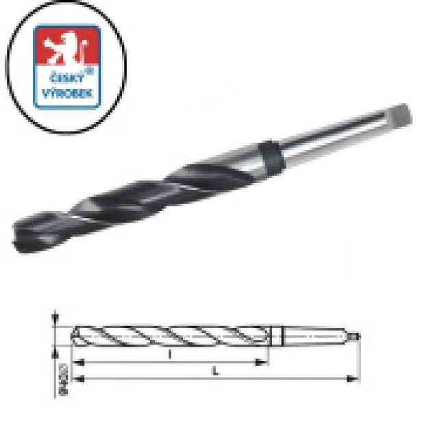 Vrták 14,00mm HSS kuželový