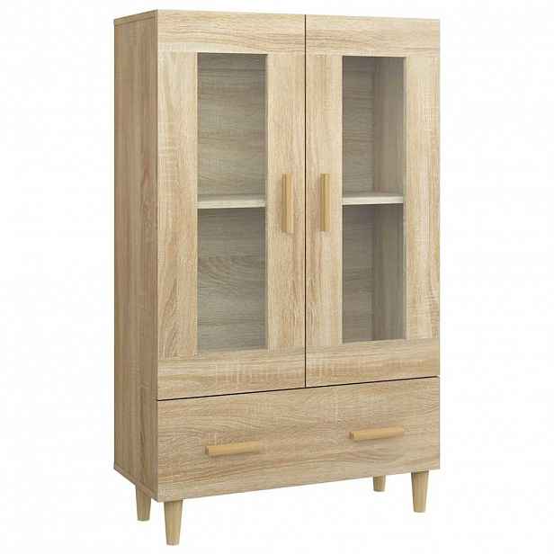 vidaXL Komoda dub sonoma 70 x 31 x 115 cm kompozitní dřevo