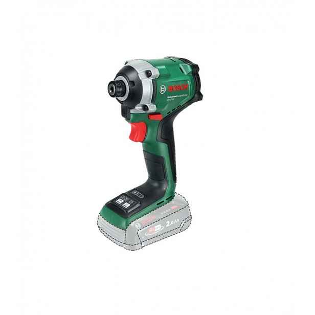 Bosch - 18V AKU rázový utahovák UID 18V-210, bez baterie a nabíječky 06039E7000