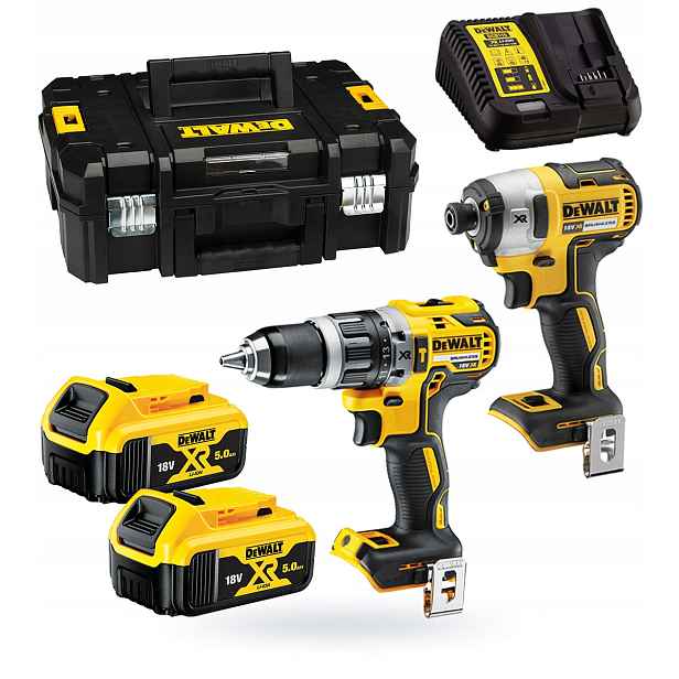 DeWALT DCK266P2T Set 18V 2x5Ah Vrtačka DCD796 Šroubovák DCF887 Nabíječka