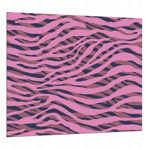 Skleněná Ochranná Deska 65x60 Zebra