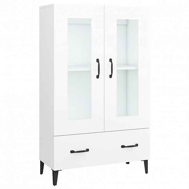 vidaXL Komoda bílá 70 x 31 x 115 cm kompozitní dřevo