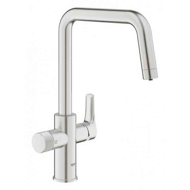 Dřezová baterie Grohe GROHE Blue Pure 2022 s filtrem supersteel 30595DC0