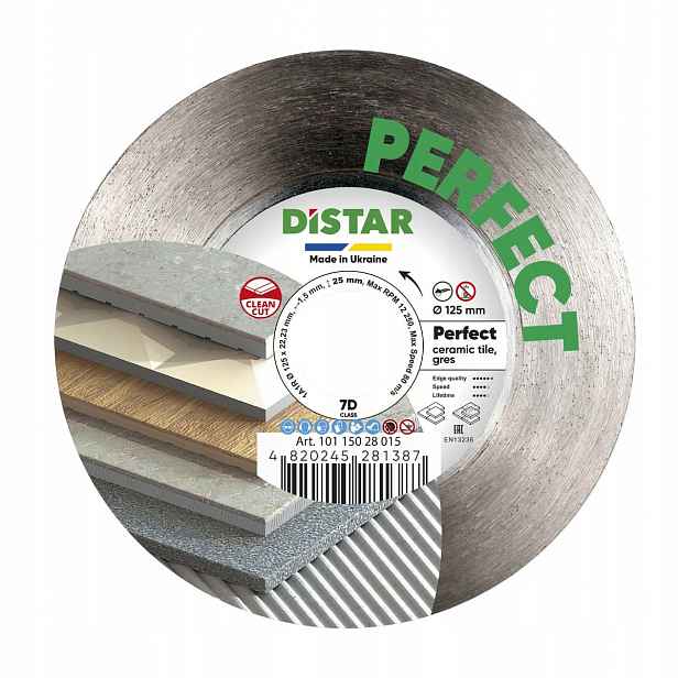 Štít Distar Perfect 125 mm