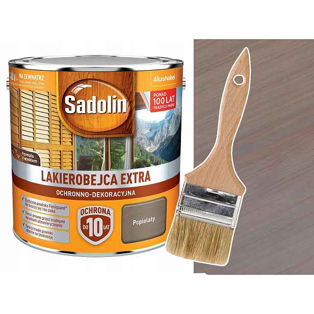 Sadolin Lakovna na dřevo Extra popelavá 5L