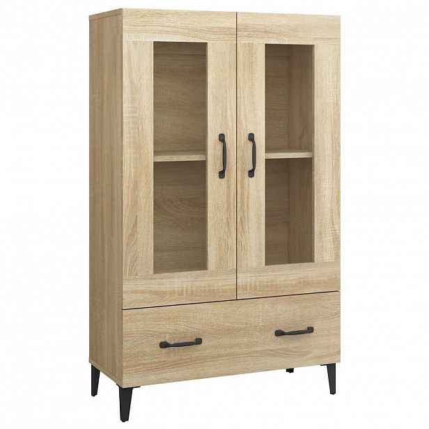 vidaXL Komoda dub sonoma 70 x 31 x 115 cm kompozitní dřevo