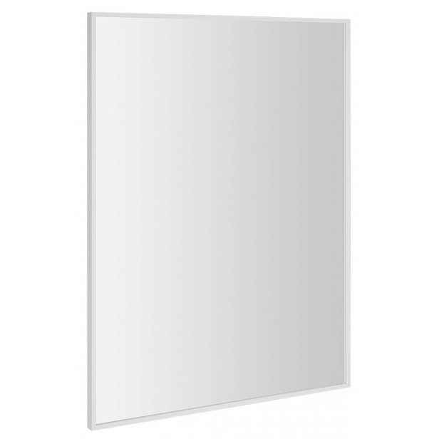 Sapho Notion - Zrcadlo Slim v rámu 60x80 cm, matná bílá NT860W