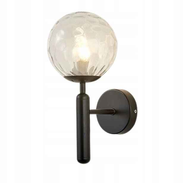Stick moderní nástěnná lampa černá 32 cm