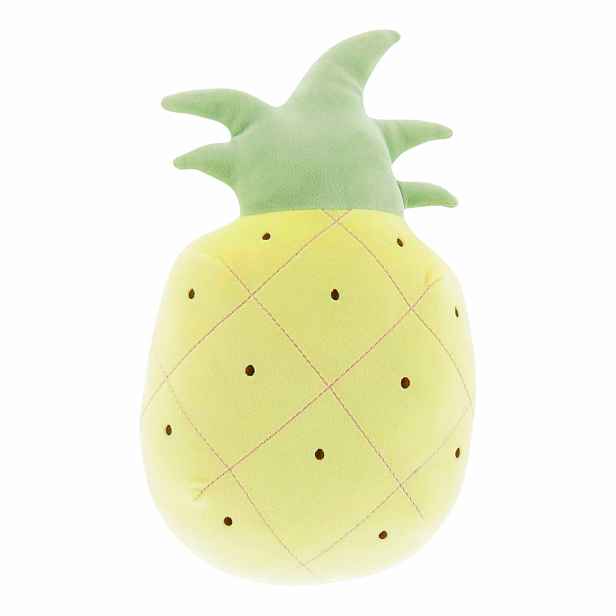 Dekorační polštářek PINEAPPLE 20x35 cm, žlutý