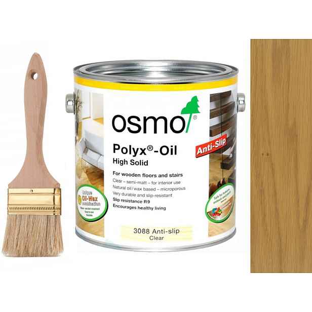 Osmo 3089 tvrdý vosk 0,75L Protiskluzový Lesk