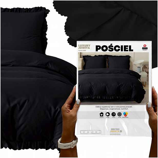 Povlečení 160x200 s povlečením Volánek 2 povlečení 70x80 – Pohodlí pro každý den