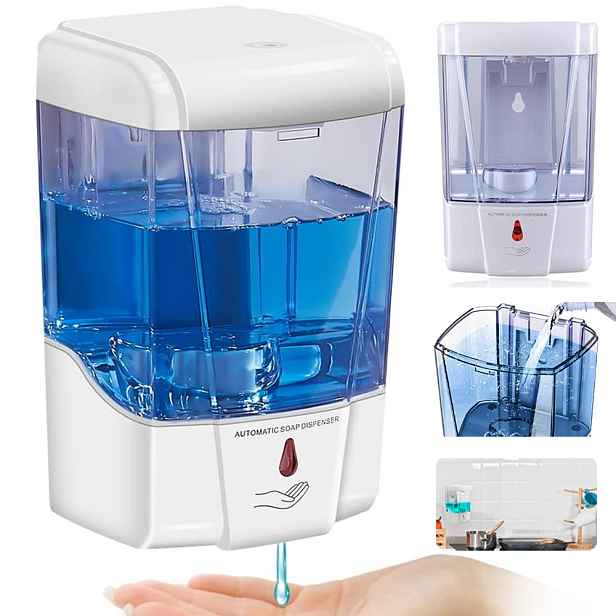 Dávkovač Tekutého Mýdla Bezdotykový Automatický Senzor Dispenser 700 ML