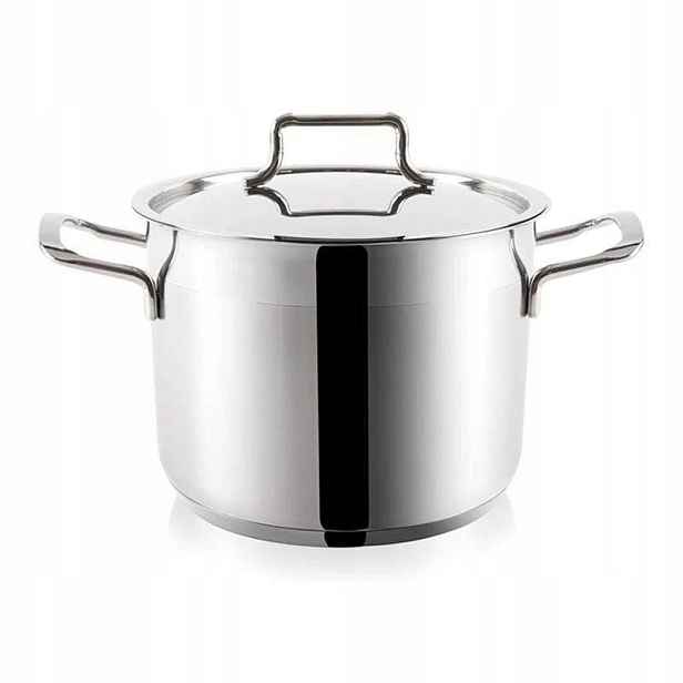 Orion Ocelový Hrnec s poklicí 22 cm 6,5 l