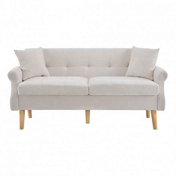 SEDACÍ SOUPRAVA 2-místná 162/74/77 cm Béžová