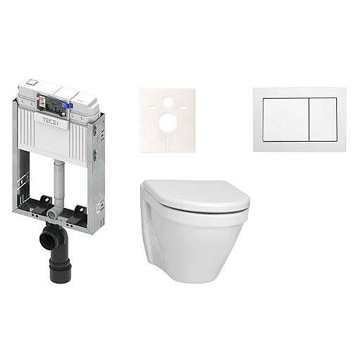 Vitra S50 - Závěsný komplet WC, zadní odpad, KMPLS50T