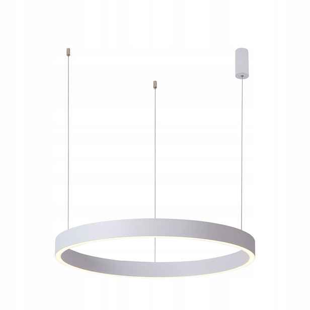 Závěsná Led lampa 40W 2600lm Brasco Down Nastavitelná výška Bílá Italux