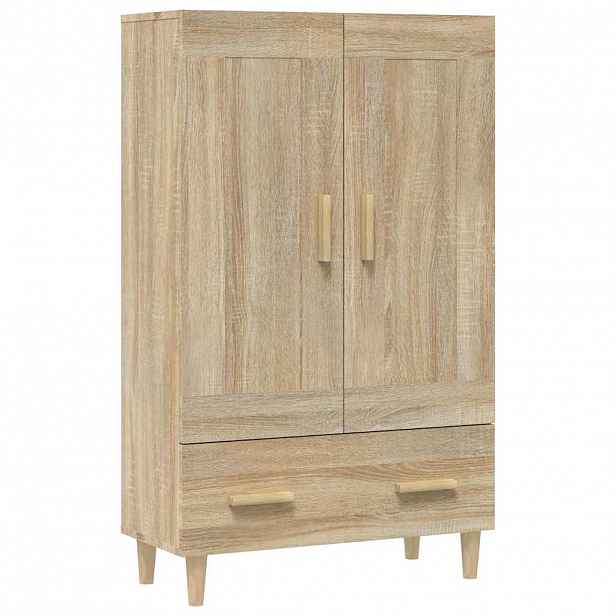 vidaXL Komoda dub sonoma 70 x 31 x 115 cm kompozitní dřevo