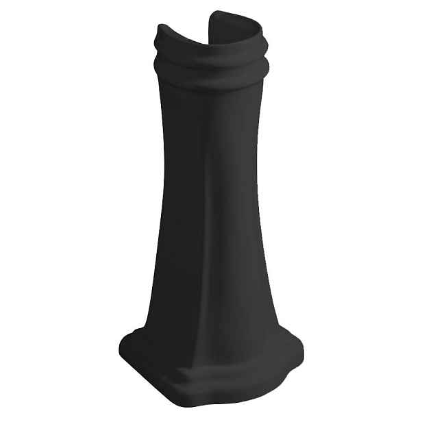 Kerasan RETRO universální keramický sloup k umyvadlům 56,69,73cm, černá mat